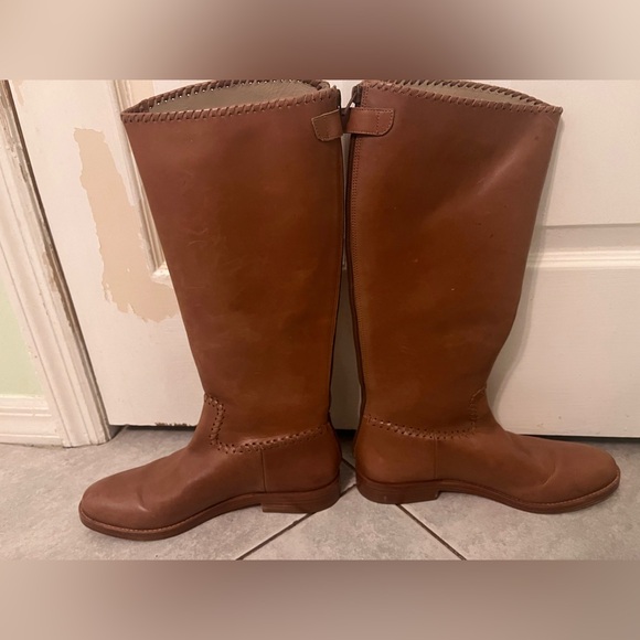 Jack Rogers Tan Harper Riding Boots Size 9.5 - Picture 11 of 16
